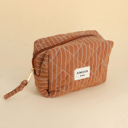 Trousse - AMOUR et 3 coeurs - 15 x 10 x 8 cm