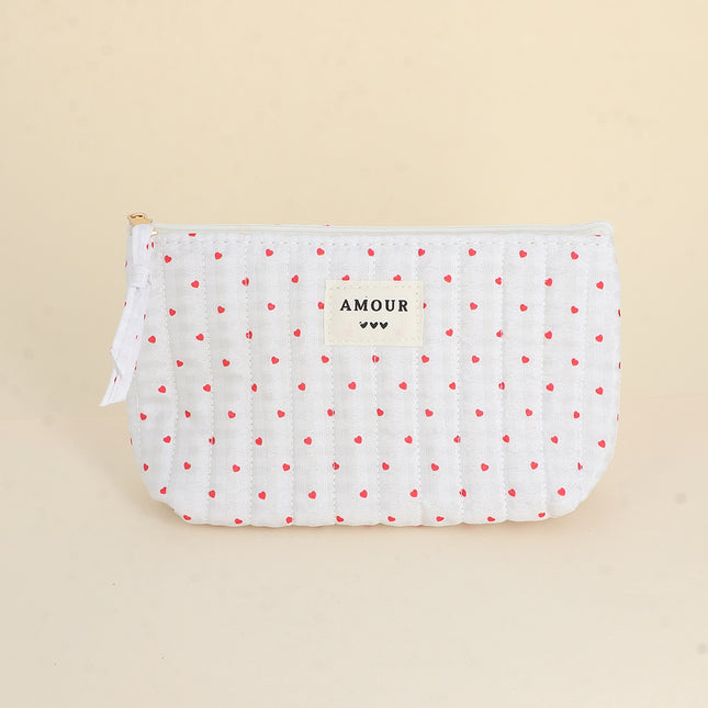 Trousse - AMOUR et 3 coeurs
