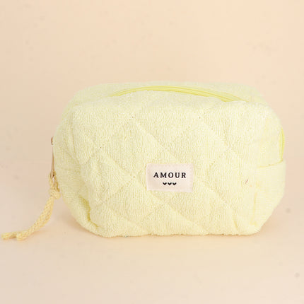 Small pouch - Love and 3 hearts - 15 x 8 x 10 cm