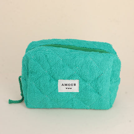 Small pouch - Love and 3 hearts - 15 x 8 x 10 cm
