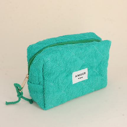 Small pouch - Love and 3 hearts - 15 x 8 x 10 cm