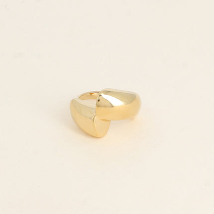 Bague Selvarin - formes bombées et décalées