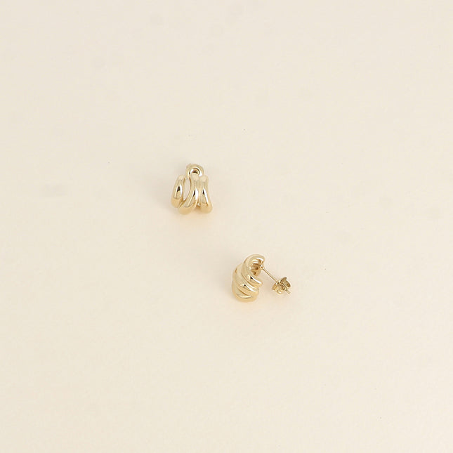 Créoles Irisia - 3 anneaux 13x12mm