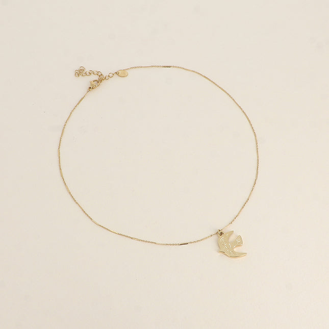Fidelia Necklace - Bird Pendant