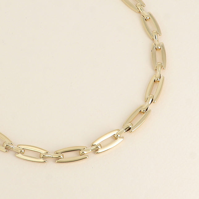 Robusta necklace - long-link chain