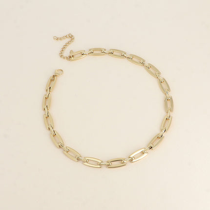 Collier Robusta - maille aux longs anneaux