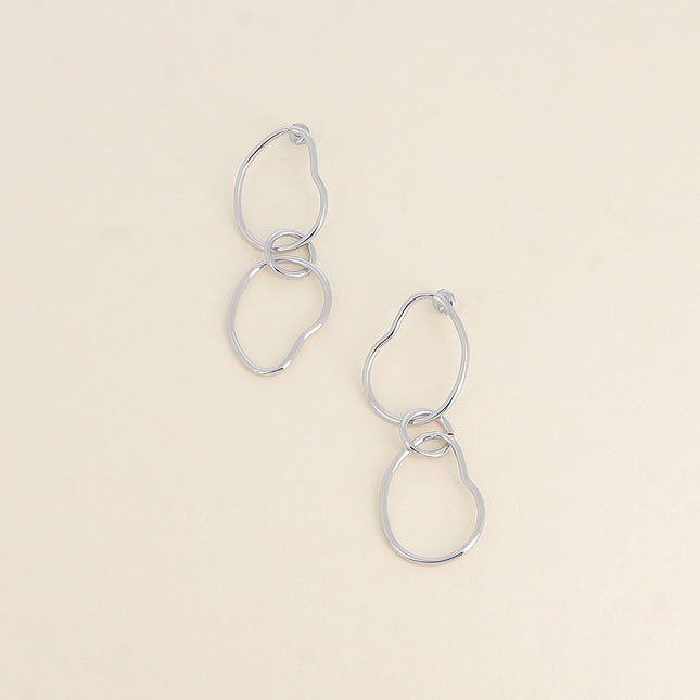 Boucles pendantes - 3 pièces ajourées