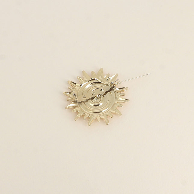 Broche - motif soleil