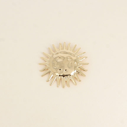 Brooch - sun design 56 x 56 mm