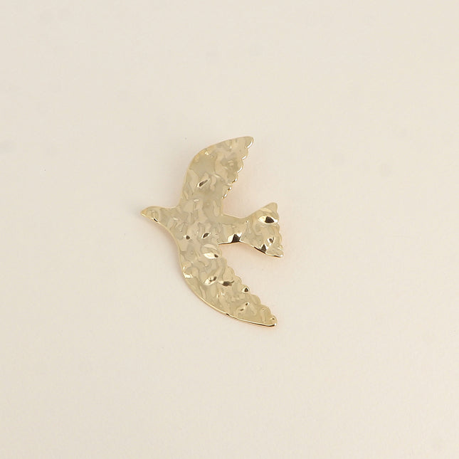Pin's - motif oiseau texturé