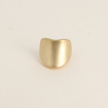 Bague Elsie - forme coeur mat