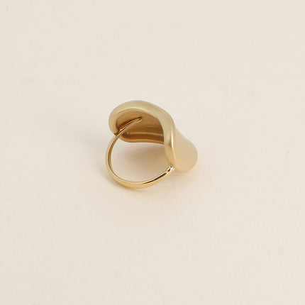 Bague Elsie - forme coeur mat