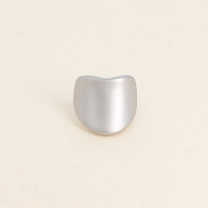 Bague Elsie - forme coeur mat