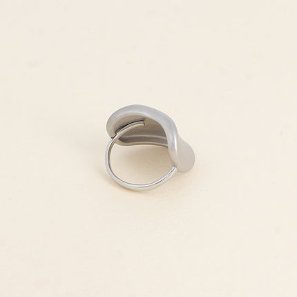 Bague Elsie - forme coeur mat