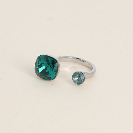 Bague Beata - ornée de 2 cristaux Swarovski®