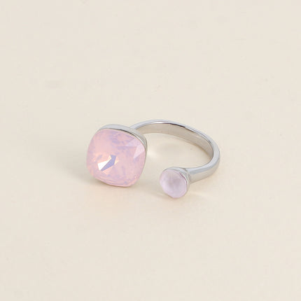 Bague Beata - ornée de 2 cristaux Swarovski®