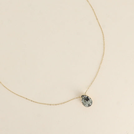 Collier Bertille - goutte et cristaux Swarovski®