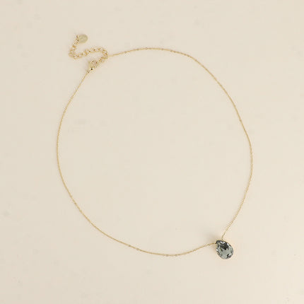Collier Bertille - goutte et cristaux Swarovski®