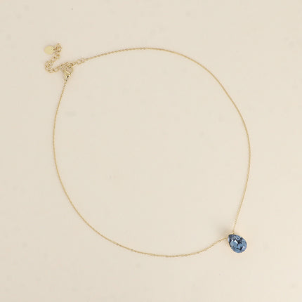 Collier Bertille - goutte et cristaux Swarovski®