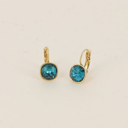 Boucles dormeuses - cristal 8mm