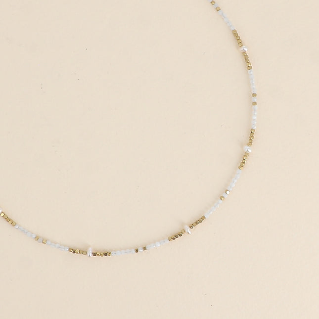 Collier Bracéline - pierres naturelles