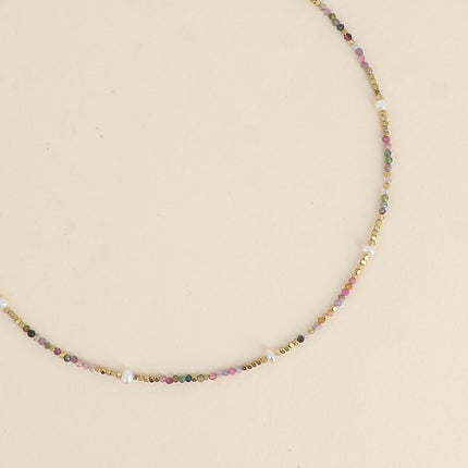 Collier Bracéline - pierres naturelles