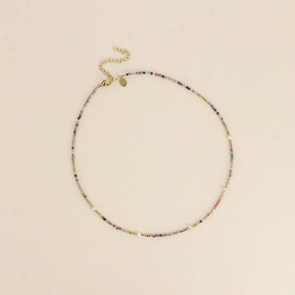 Collier Bracéline - pierres naturelles