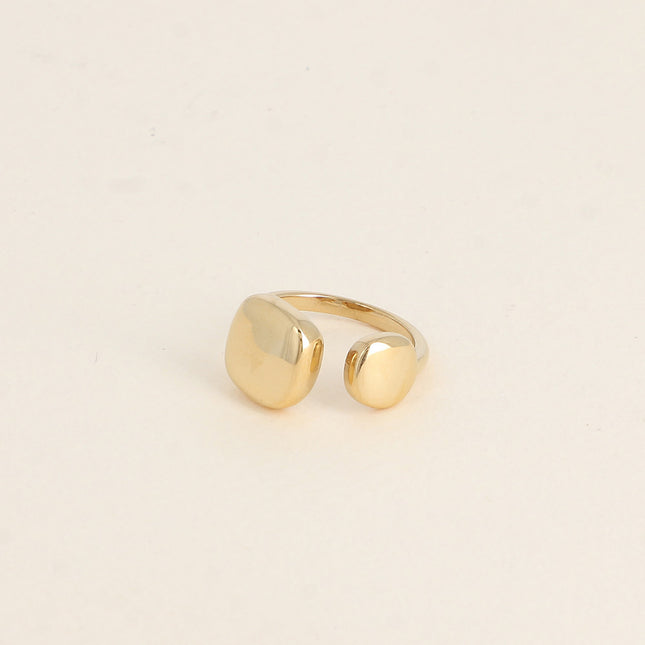 Bague ouverte - formes arrondies