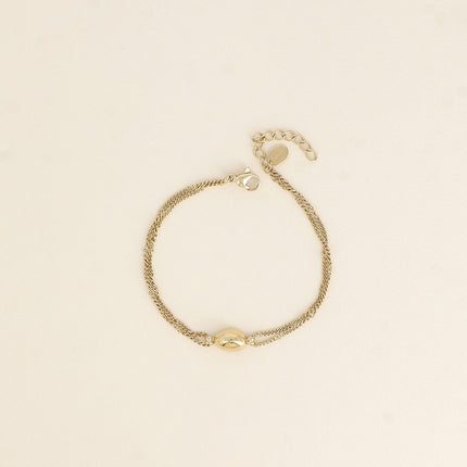 Bracelet - petit ovale bombé