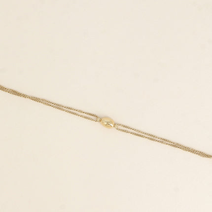 Bracelet - petit ovale bombé