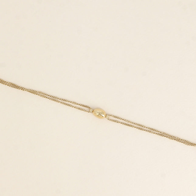 Bracelet - petit ovale bombé