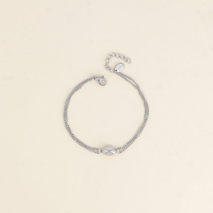 Bracelet - petit ovale bombé