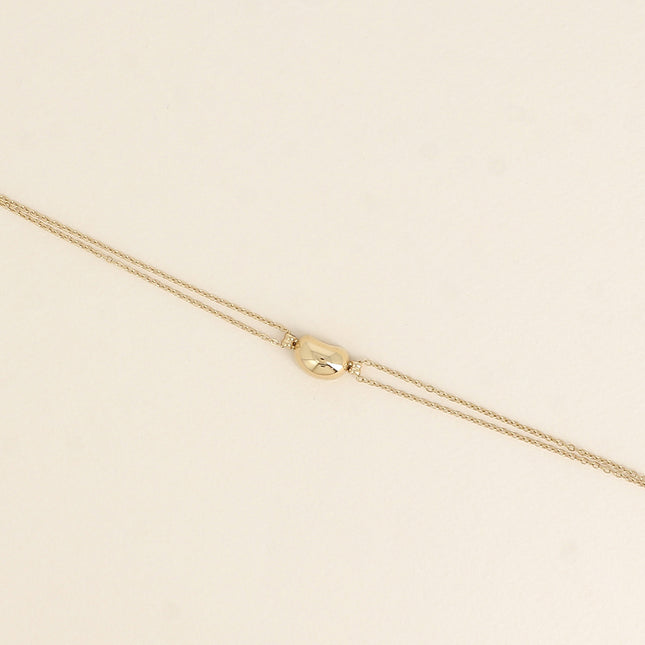 Bracelet - petit haricot bombé