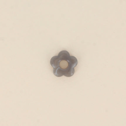 Perle de fleur en résine 15,5mm, 10 pièces