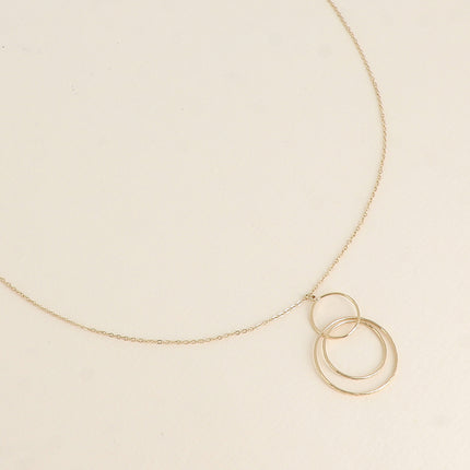 Collier - pendentif de 3 anneaux