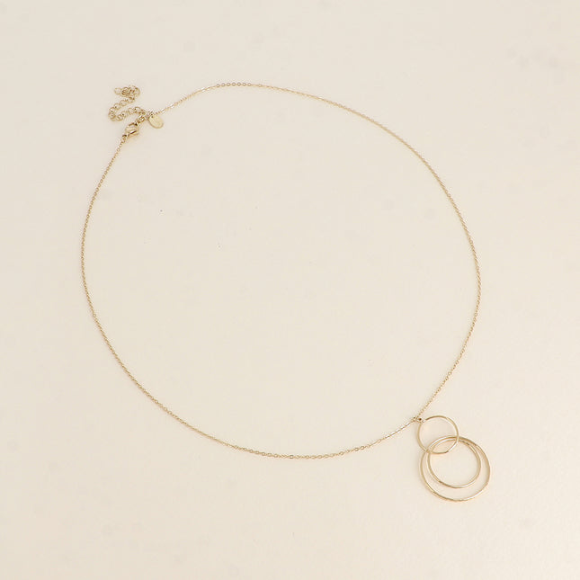 Collier - pendentif de 3 anneaux