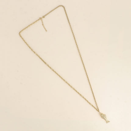 Sautoir - pendentif poisson