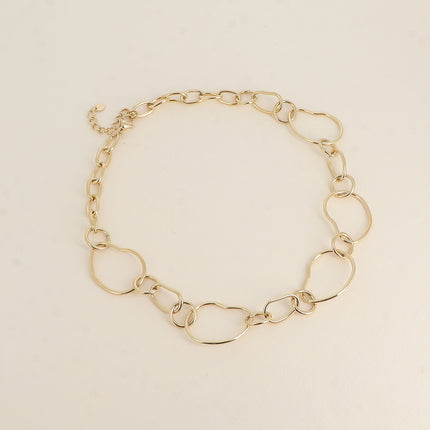 Collier Calliope - anneaux alternés