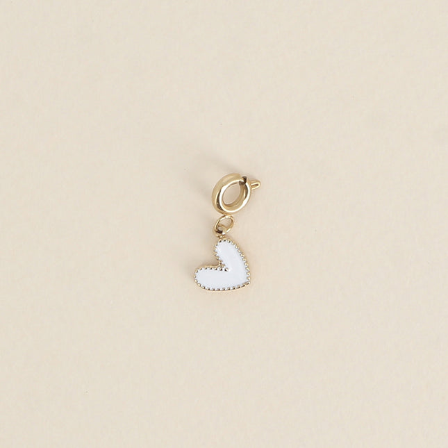 Charm Yesenia avec coeur émaillé