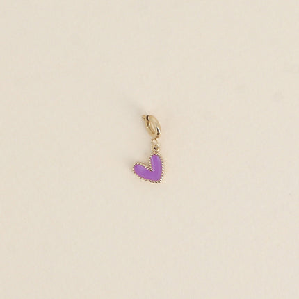 Charm Yesenia avec coeur émaillé
