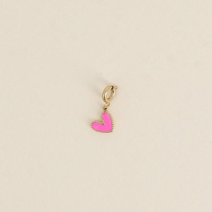 Charm Yesenia avec coeur émaillé