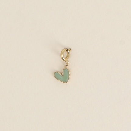 Charm Yesenia avec coeur émaillé