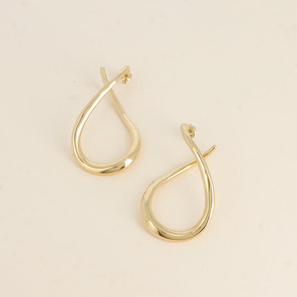 Boucles puces - ligne ondulée