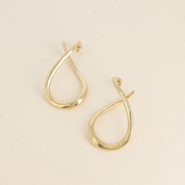 Boucles puces - ligne ondulée