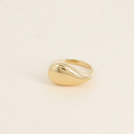 Bague - forme goutte bombée