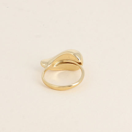 Bague - forme goutte bombée