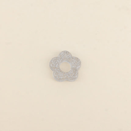 Perle de fleur en résine 20mm, 10 pièces
