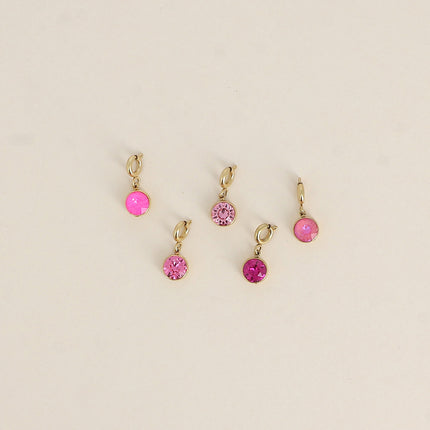 Charm Cassy doré - cristaux Swarovski®