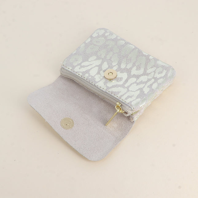 Pochette Babylone Léopard, made in Italy