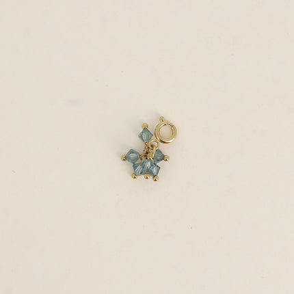 Charm Séraphine - cristaux toupies Swarovski®